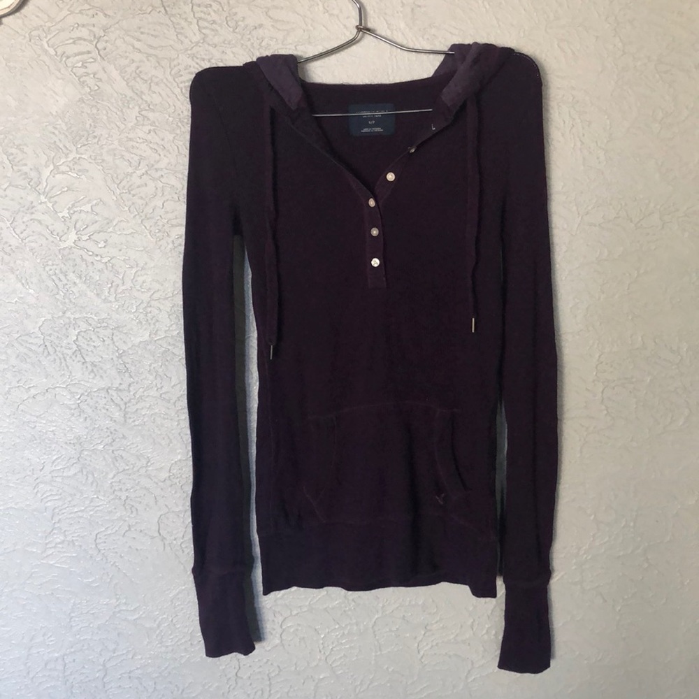 American eagle long sleeve hoodie